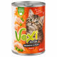 کنسرو پته وکسی مدل Kitten با طعم مرغ و نخودفرنگی مخصوص بچه‌گربه 400 گرم