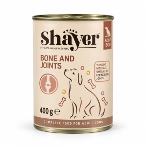 کنسرو پته عصاره قلم شایر مدل Bone & Joints مخصوص سگ بالغ ۴۰۰ گرم
