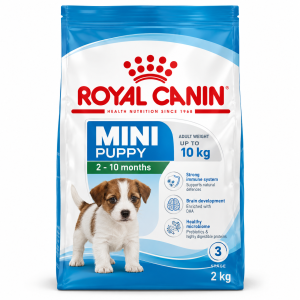 غذای خشک رویال کنین مدل Mini Puppy مخصوص تولهسگ نژاد کوچک ۲ کیلوگرم