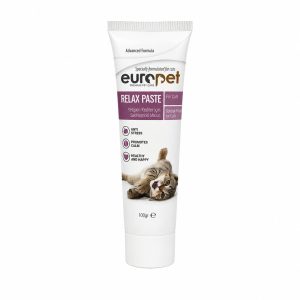 خمیر آرام‌بخش یوروپت مدل Relax Paste مخصوص گربه ۱۰۰ گرم