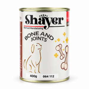 کنسرو آب قلم سگ شایر مدل Bone & Joints وزن ۴۰۰ گرم