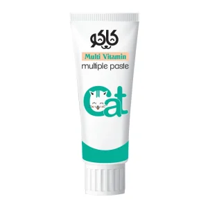 تیوب خمیر مولتی‌ویتامین کاکو مدل Multiple Paste مخصوص گربه ۱۰۰ گرم