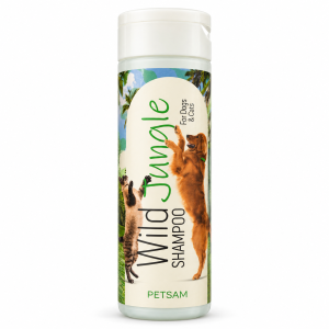 شامپو پت‌سام مدل Mild Jungle مخصوص سگ و گربه ۲۵۰ میلی‌لیتر